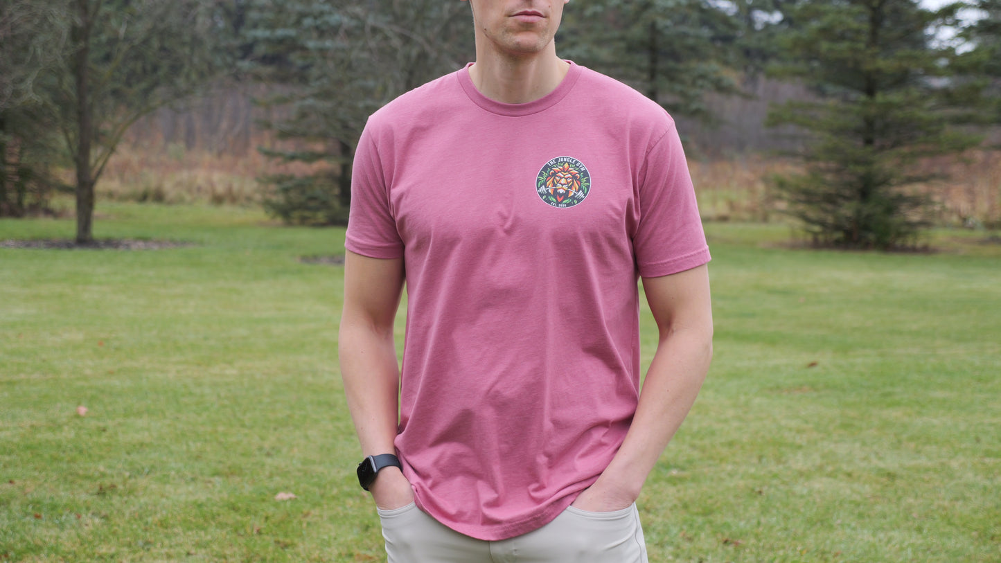 The Jungle Gym Logo T-Shirt - HEATHER RED