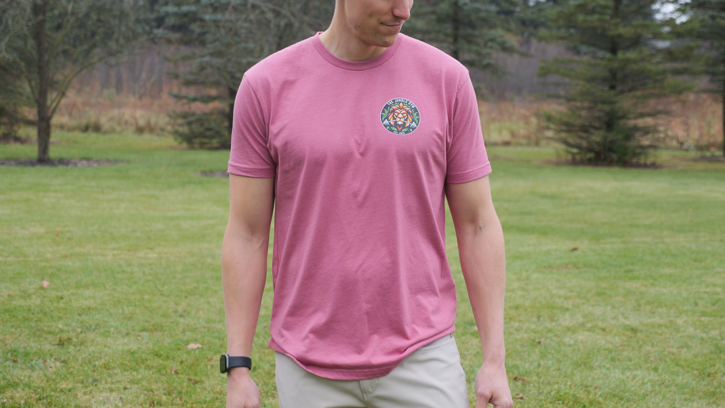 The Jungle Gym Logo T-Shirt - HEATHER RED